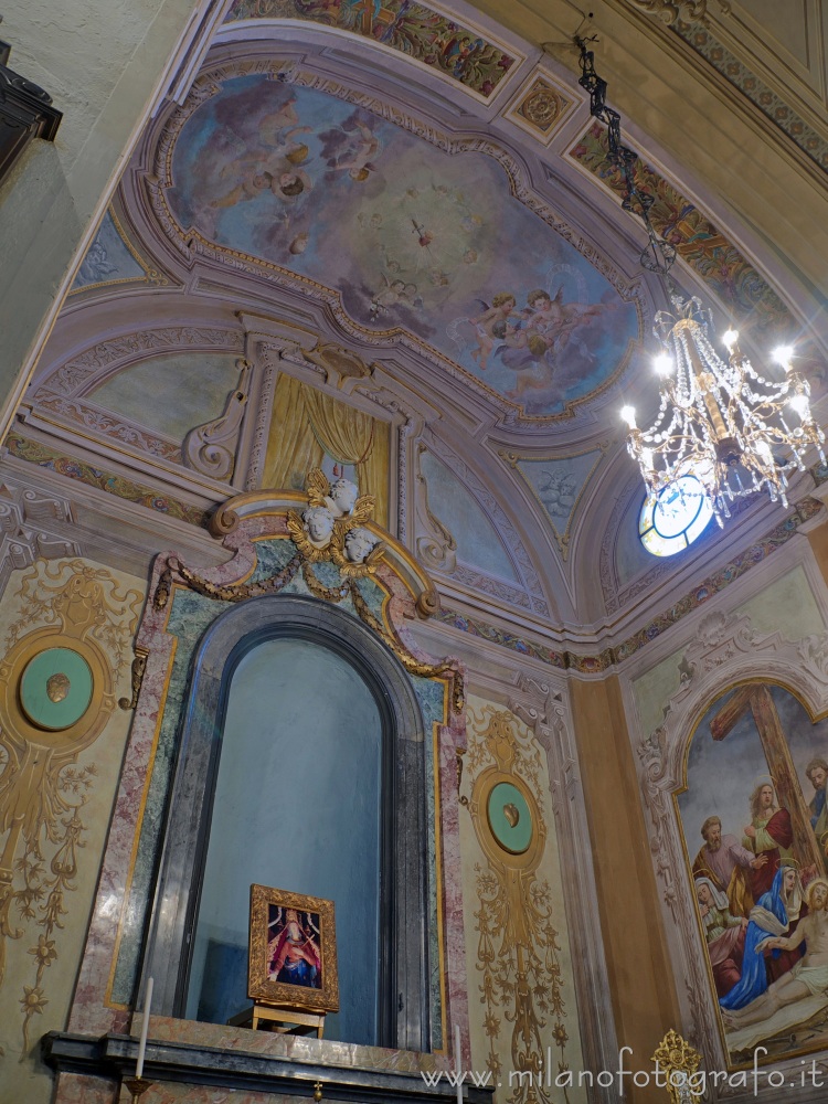 Biandrate (Novara, Italy) - Chapel of the Virgin of Sorrows in the Church of San Colombano